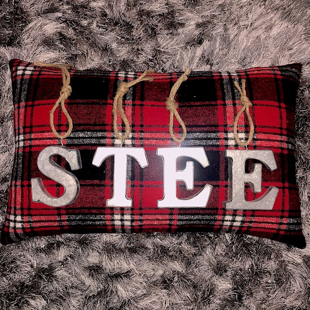 Tin Letter Ornaments/Stalking Initials